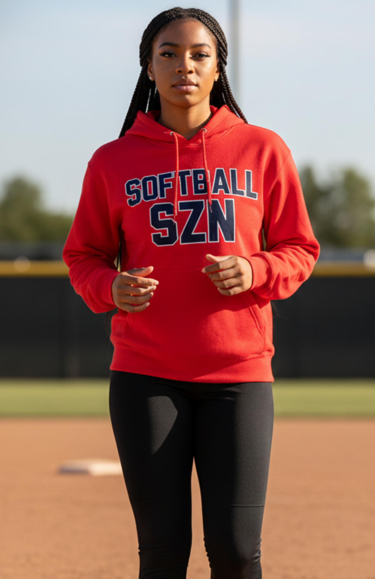 SOFTBALL SZN HOODIE: Sora Sunrise (Limited Drop)