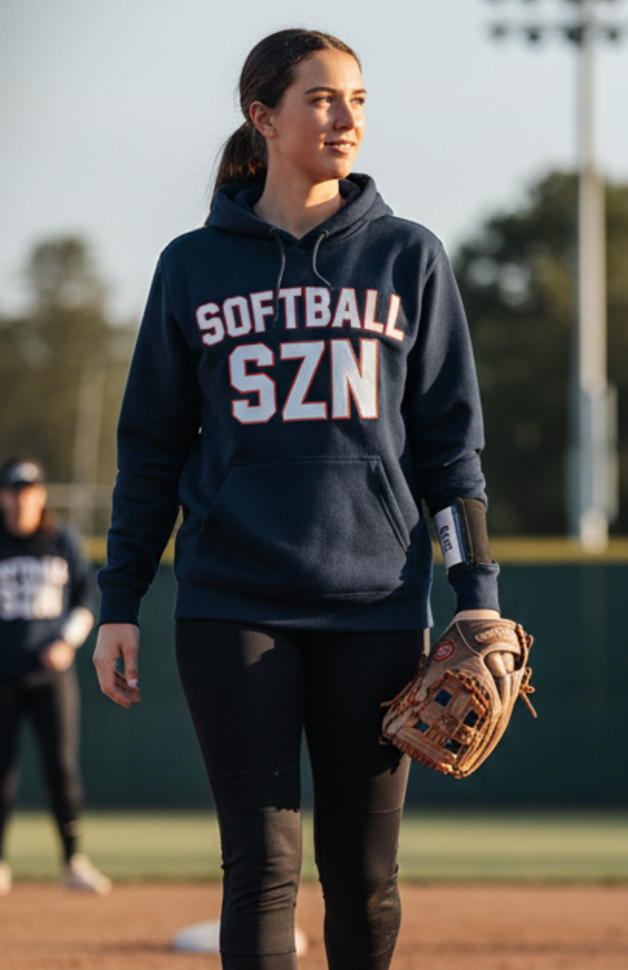 SOFTBALL SZN HOODIE: Game Day Navy (Limited Drop)